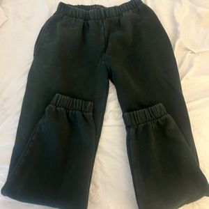 John galt forest green sweatpants